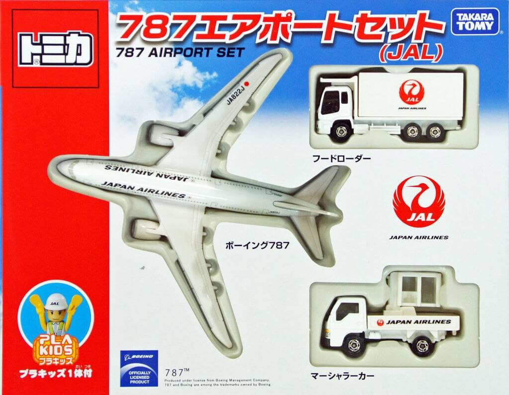 Tomica World 787 Airport Set (JAL)