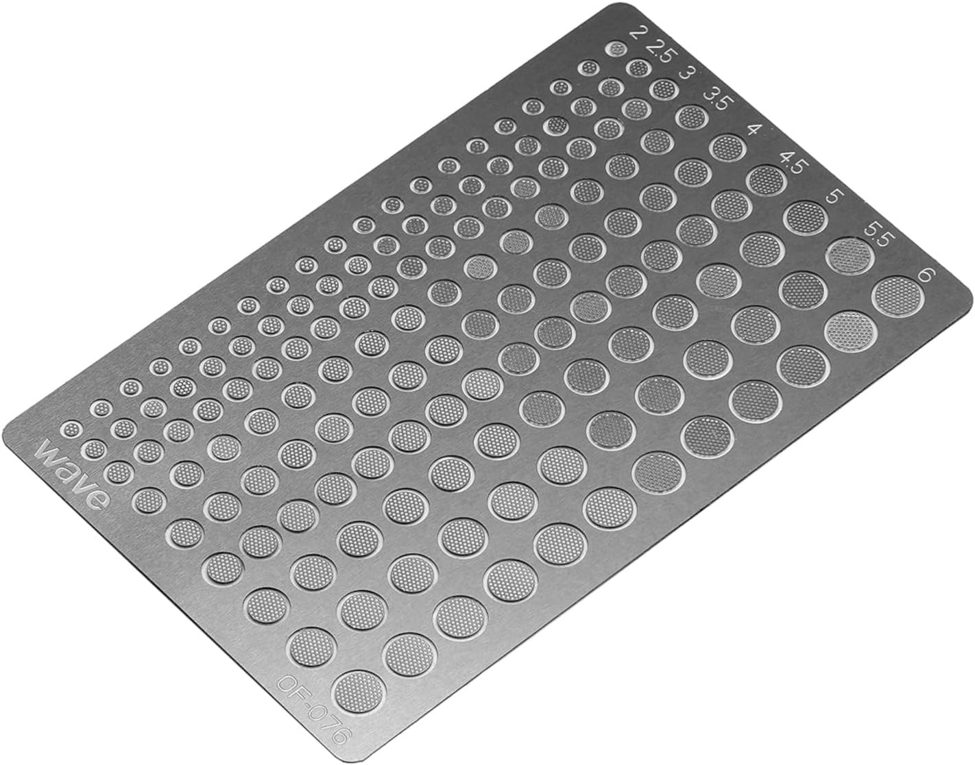 Wave OF-076 Basic Etching Round 6 Parts Finish Products Series - BanzaiHobby