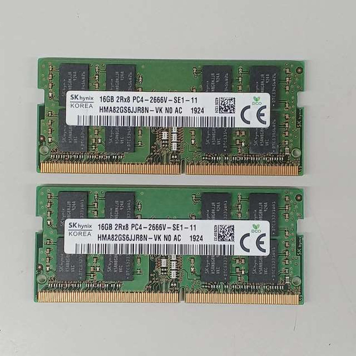 SK HYNIX Laptop Memory DDR4 16GB x 2 HMA82GS6JJR8N - Banzai Thrifting | BanzaiHobby