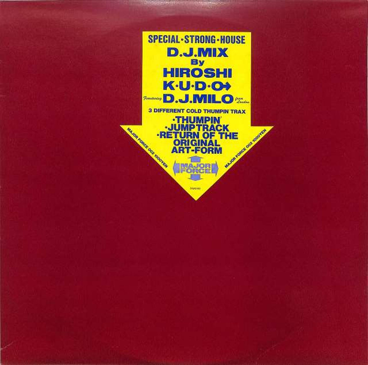 MAJOR FORCE HIROSHI &KUDO MAJOR FORCE 002