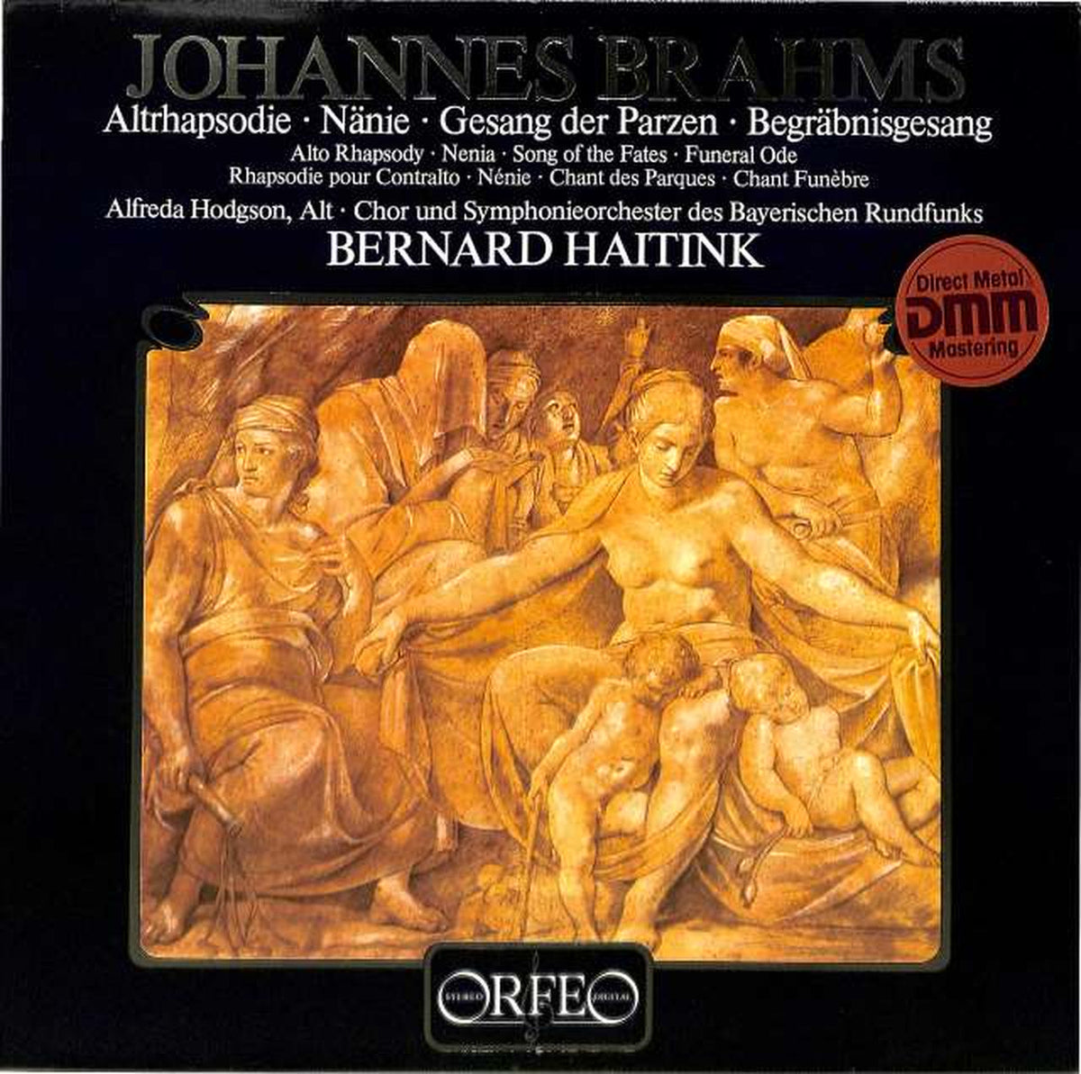 Orfeo (import, Germany) Brahms 'Alto Rhapsody' Hodgson High-Tink S-025 821