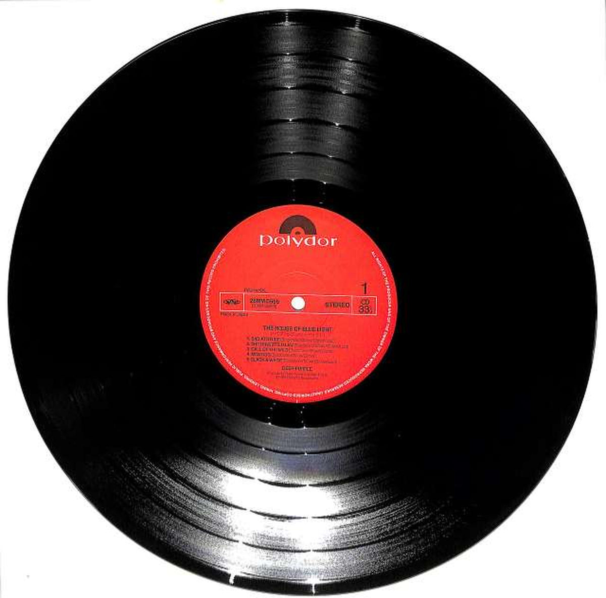 Polydor Deep Purple 'House of Blue Light' 28MM0556