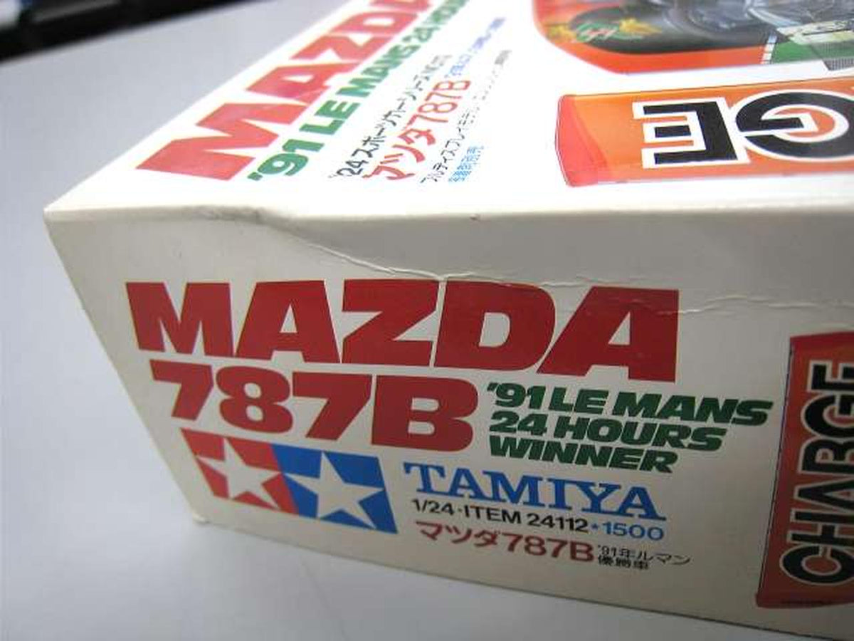 TAMIYA 1/24 Mazda 787B '91 24 Hours of Le Mans Winner 1/24 Mazda 787B '91 24 Hours of Le Mans Winner Car - Banzai Thrifting | BanzaiHobby