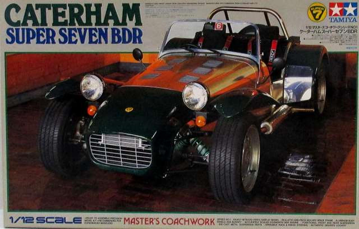TAMIYA 1/12 Caterham Super Seven BDR "Masters Coachwork Series No.1" - Banzai Thrifting | BanzaiHobby