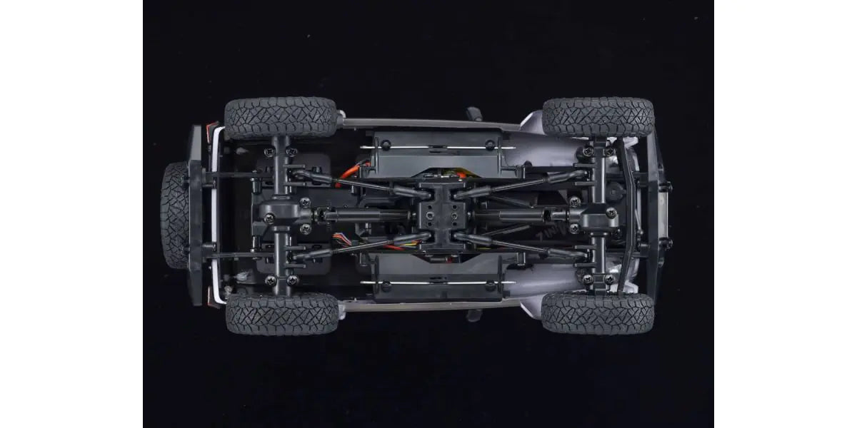 Kyosho 32521GM MINI-Z 4x4 Jeep Wrangler Unlimited Rubicon Granite Crystal Metallic readyset - BanzaiHobby