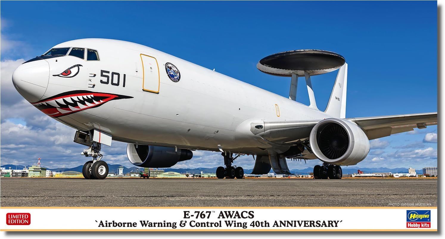 Hasegawa 10860 1/200 Air Self-Defension Force E-767 Awax Monitum