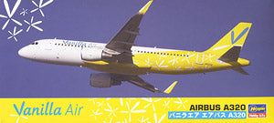 Hasegawa 1/200 Vanilla Air Airbus A320 - BanzaiHobby