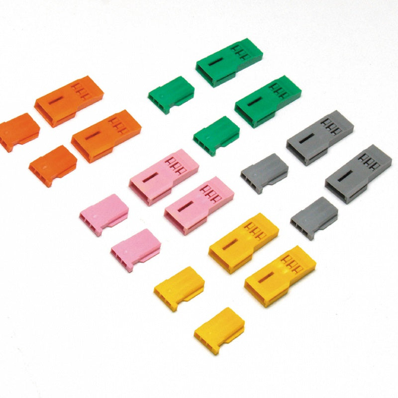 Futaba 304439 B3P Type Servo Connector 5 Color Set BB0124 - BanzaiHobby