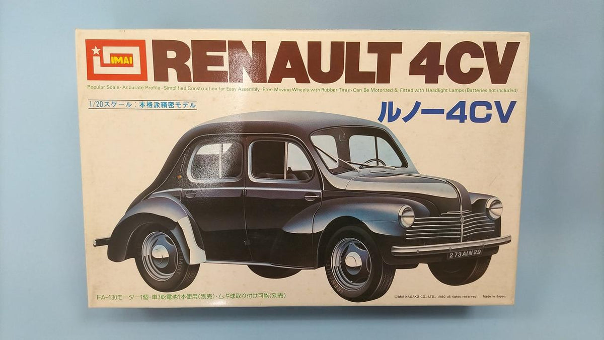 Imai Plastic Model Renault 4CV - Banzai Thrifting | BanzaiHobby
