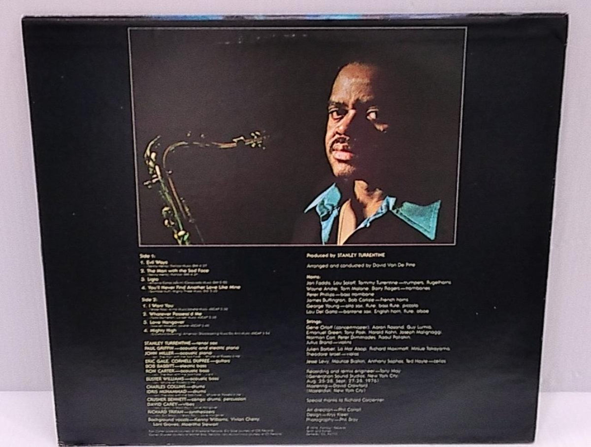 FANTASY RECORDS Stanley Turrentine / THE MAN SAD FACE Stanley Tarrentine / THE MAN SAD FACE