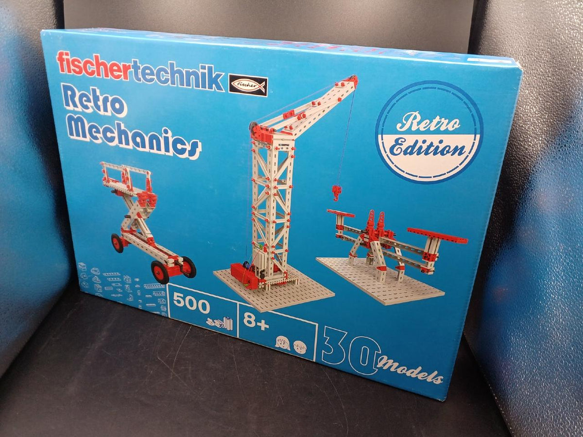 FISCHER TECHNIK Block Toy RETRO MECHANICS 559885 - Banzai Thrifting | BanzaiHobby
