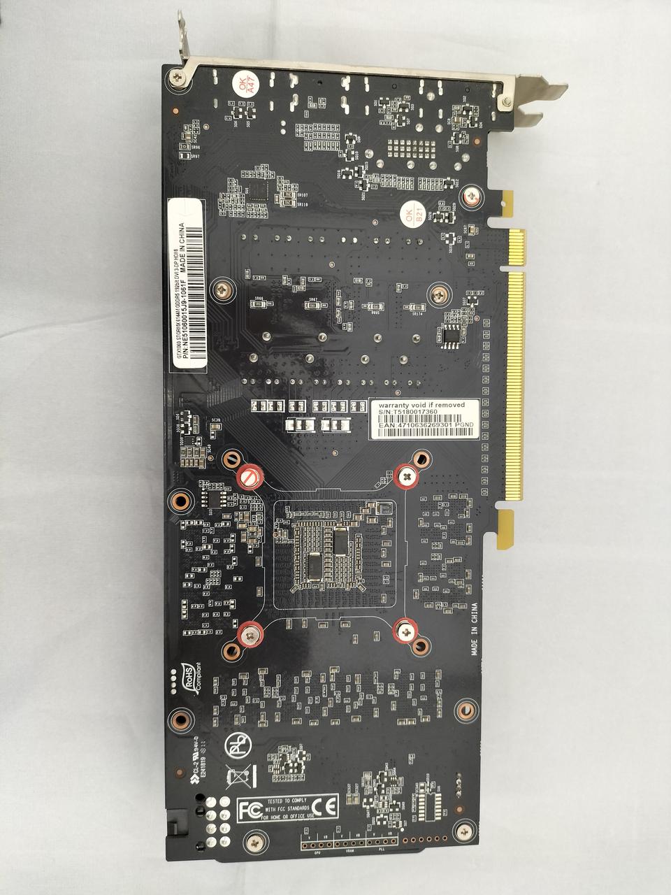 PALIT MICROSYSTEMS PCI-EXPRESS Bus-Compatible NVIDIA Graphics Card GEFORCE GTX 1060 STORMX 6GB