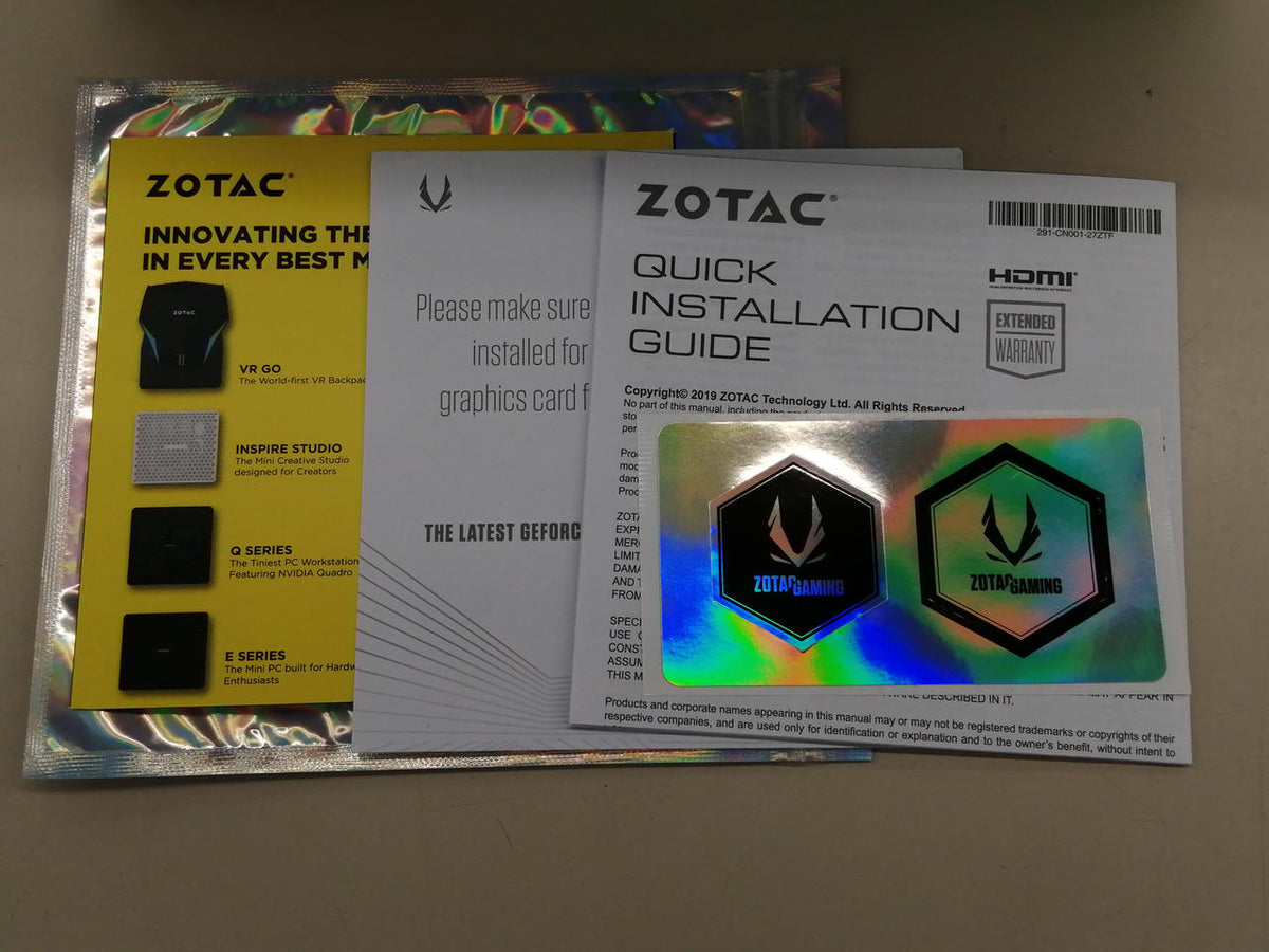 ZOTAC PCI-EXPRESS Bus-Compatible NVIDIA Graphics Card ZT-T16520F-10L