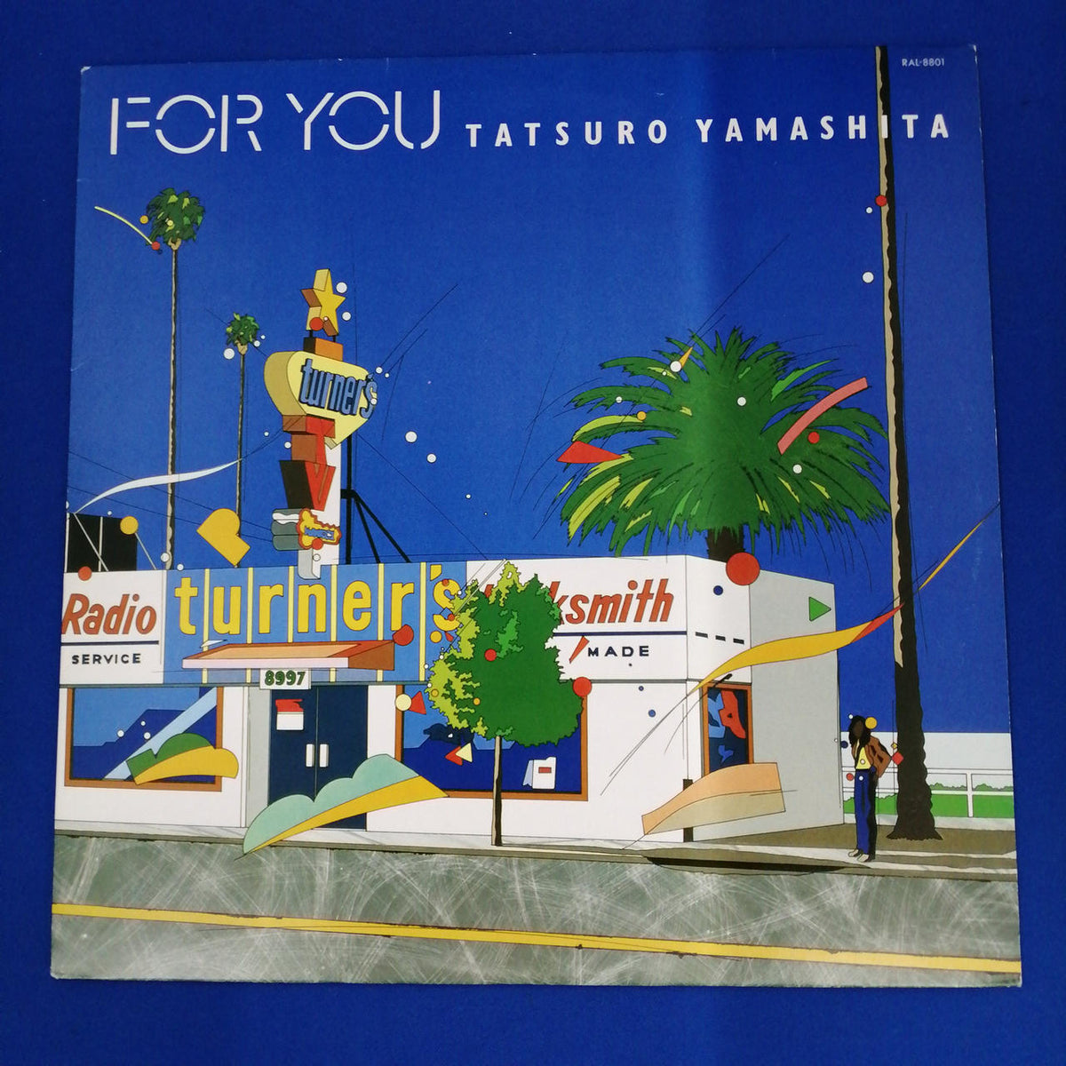 AIR Tatsuro Yamashita / FOR YOU / LP Record Tatsuro Yamashita / FOR YOU / RAL-8801