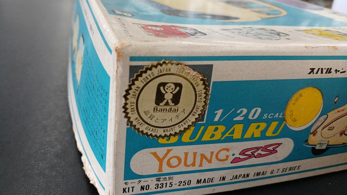 Imai (Bandai) Plastic Model 1/20 Subaru Young SS - Banzai Thrifting | BanzaiHobby