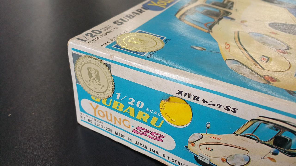 Imai (Bandai) Plastic Model 1/20 Subaru Young SS - Banzai Thrifting | BanzaiHobby