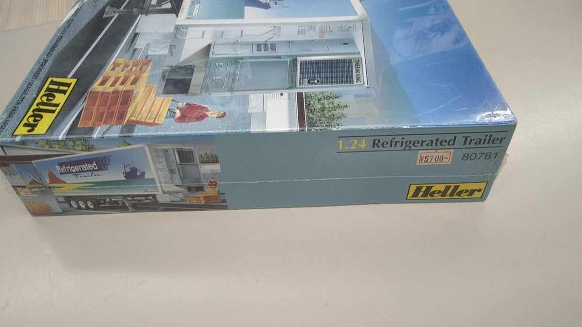 HELLER Plastic Model 1.24 REFRIGERATED TRAILER - Banzai Thrifting | BanzaiHobby