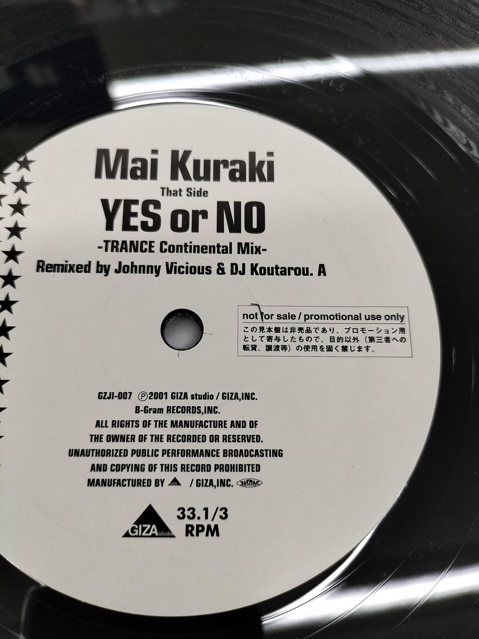 GIZA Mai Kuraki YES OR NO GZJI-007
