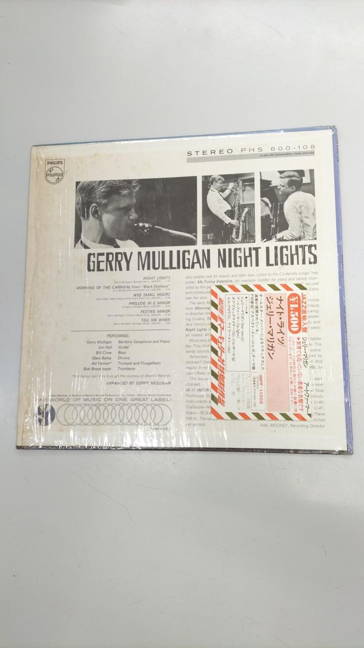 PHILIPS LP Record US Edition / GERRY MULLIGAN