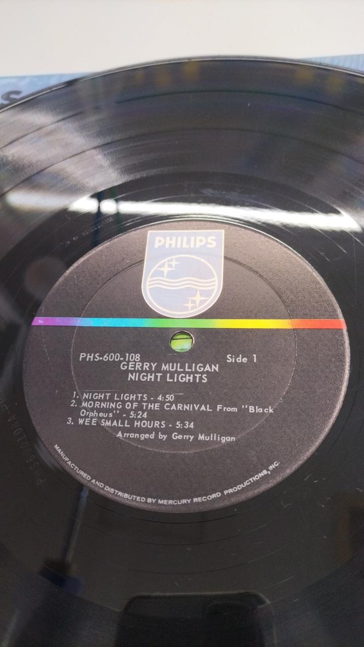 PHILIPS LP Record US Edition / GERRY MULLIGAN