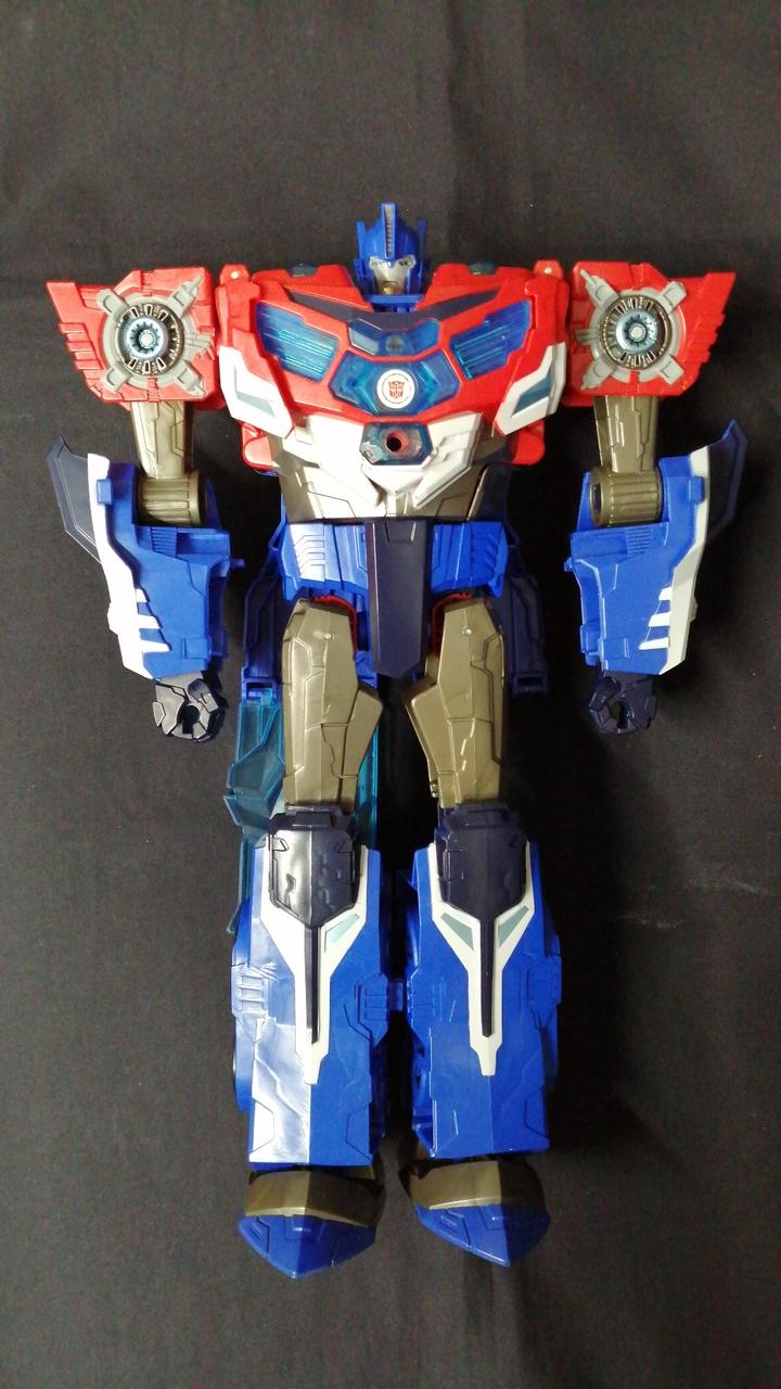 Takara Tomy Robot Soft Vinyl Figure TAV50 Hyper SurgeOptimus Prime - Takara Tomy Banzai Hobby