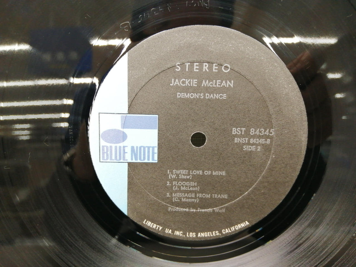 BLUE NOTE JACKIE MCLEAN DEMON'S DANCE