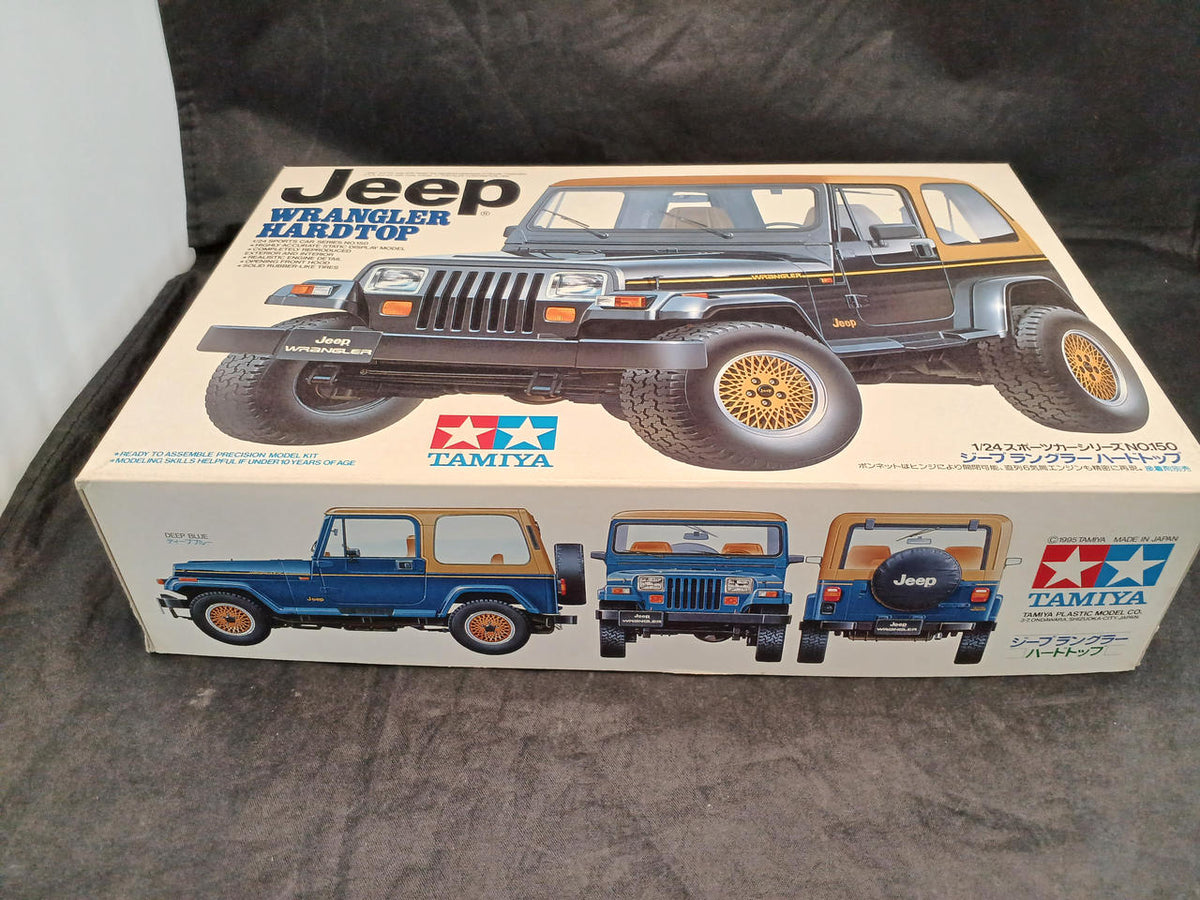 TAMIYA 1/24 Plastic Model Jeep Wrangler Hardtop - Banzai Thrifting | BanzaiHobby
