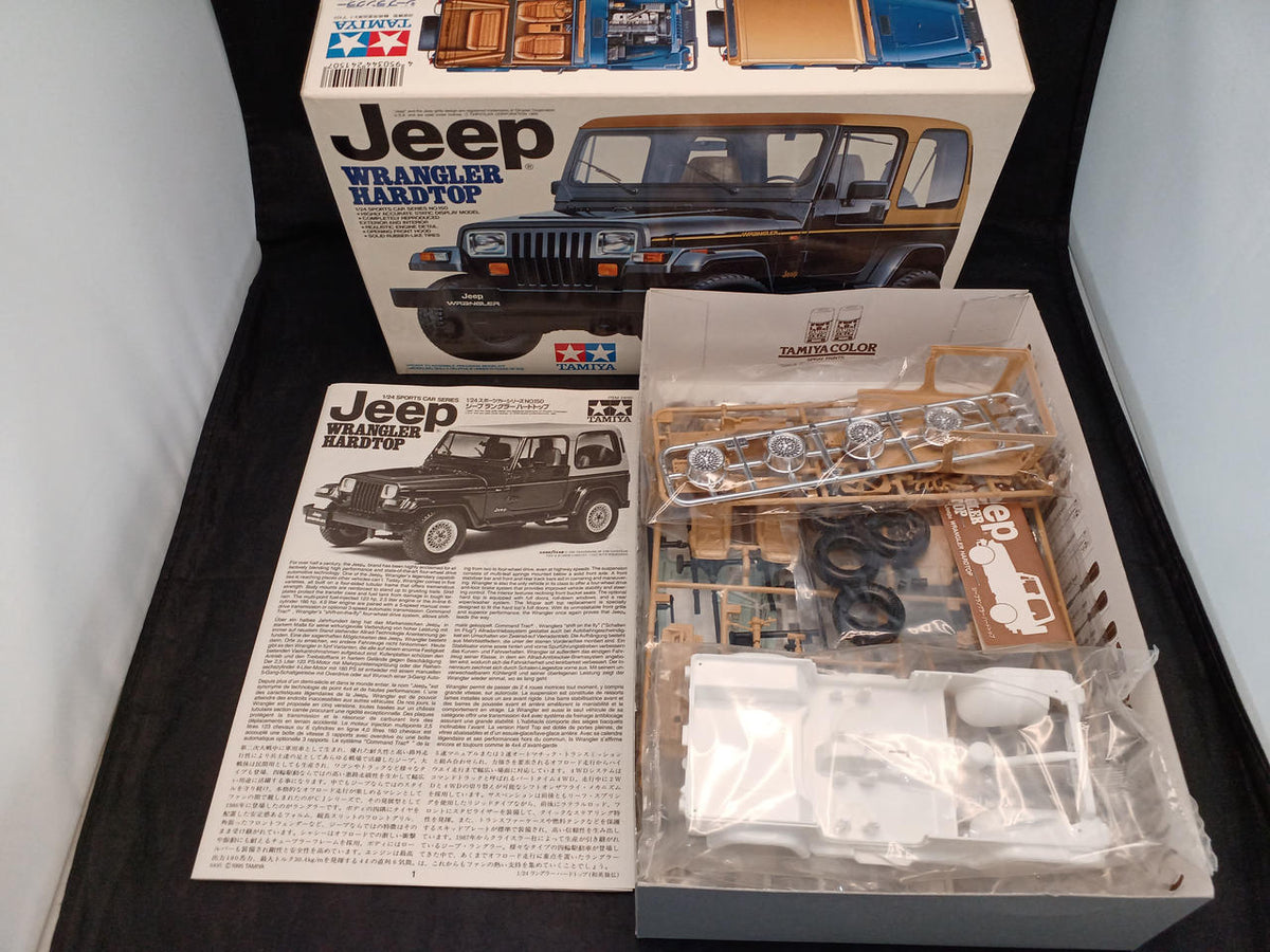 TAMIYA 1/24 Plastic Model Jeep Wrangler Hardtop - Banzai Thrifting | BanzaiHobby