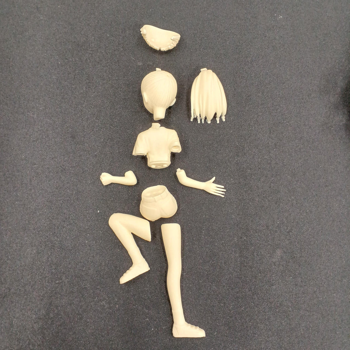 --- Ponytail Girl 1/10 Resin Cast Ponytail Girl - Banzai Thrifting | BanzaiHobby