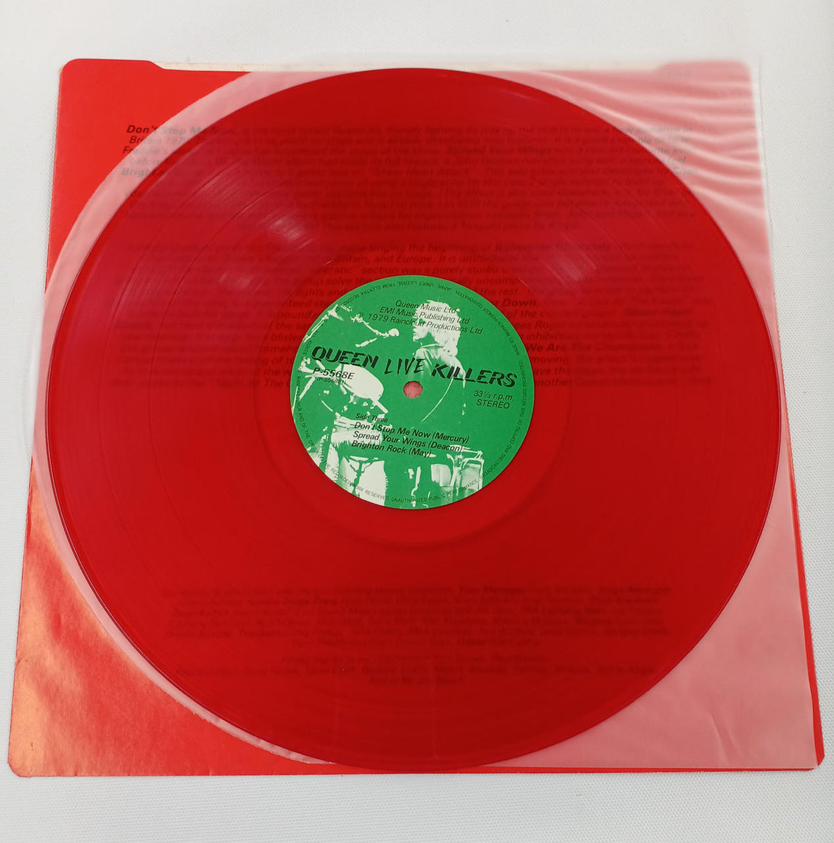 Warner Pioneer Queen Live Killers P-5567-8E