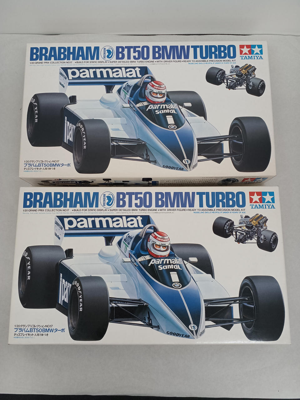 TAMIYA 1/20 scale plastic model 2-piece set BRABHAM BT50 BMW TURBO - Banzai Thrifting | BanzaiHobby
