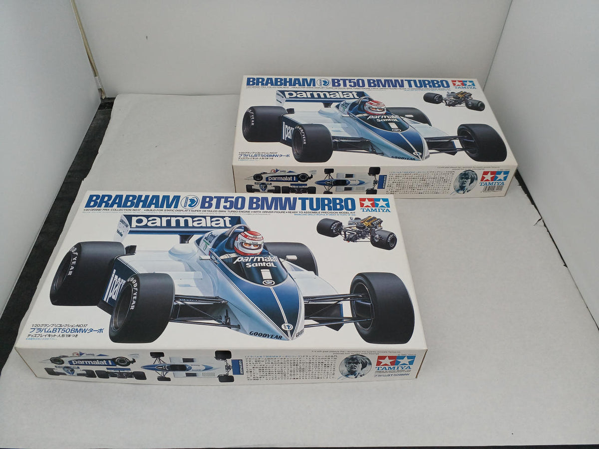 TAMIYA 1/20 scale plastic model 2-piece set BRABHAM BT50 BMW TURBO - Banzai Thrifting | BanzaiHobby