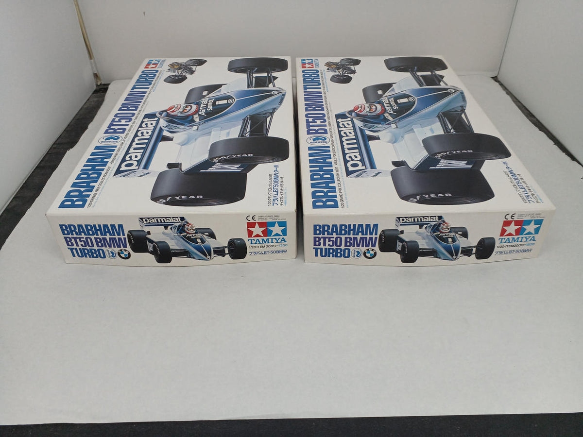 TAMIYA 1/20 scale plastic model 2-piece set BRABHAM BT50 BMW TURBO - Banzai Thrifting | BanzaiHobby