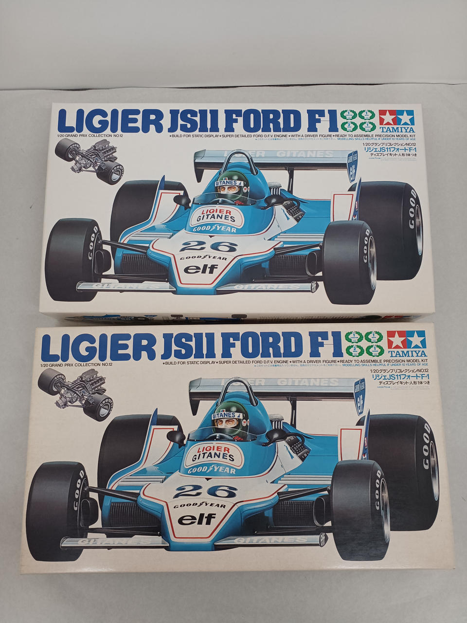 TAMIYA 1/20 Scale Plastic Model 2-Piece Set LIGIER JS11 - Banzai Thrifting | BanzaiHobby