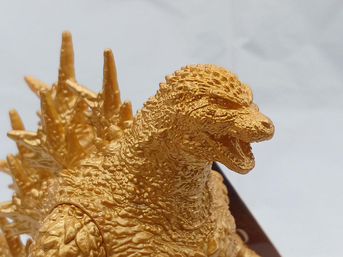 BANDAI Godzilla (2023) Soft Vinyl Memorial Gold VER.