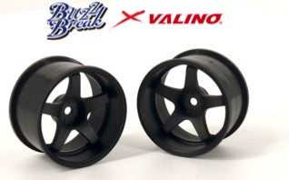 OVERDOSE BB-RW-006 GV117D Wheel R-SPEC 30mm Black OFF+9 - BanzaiHobby