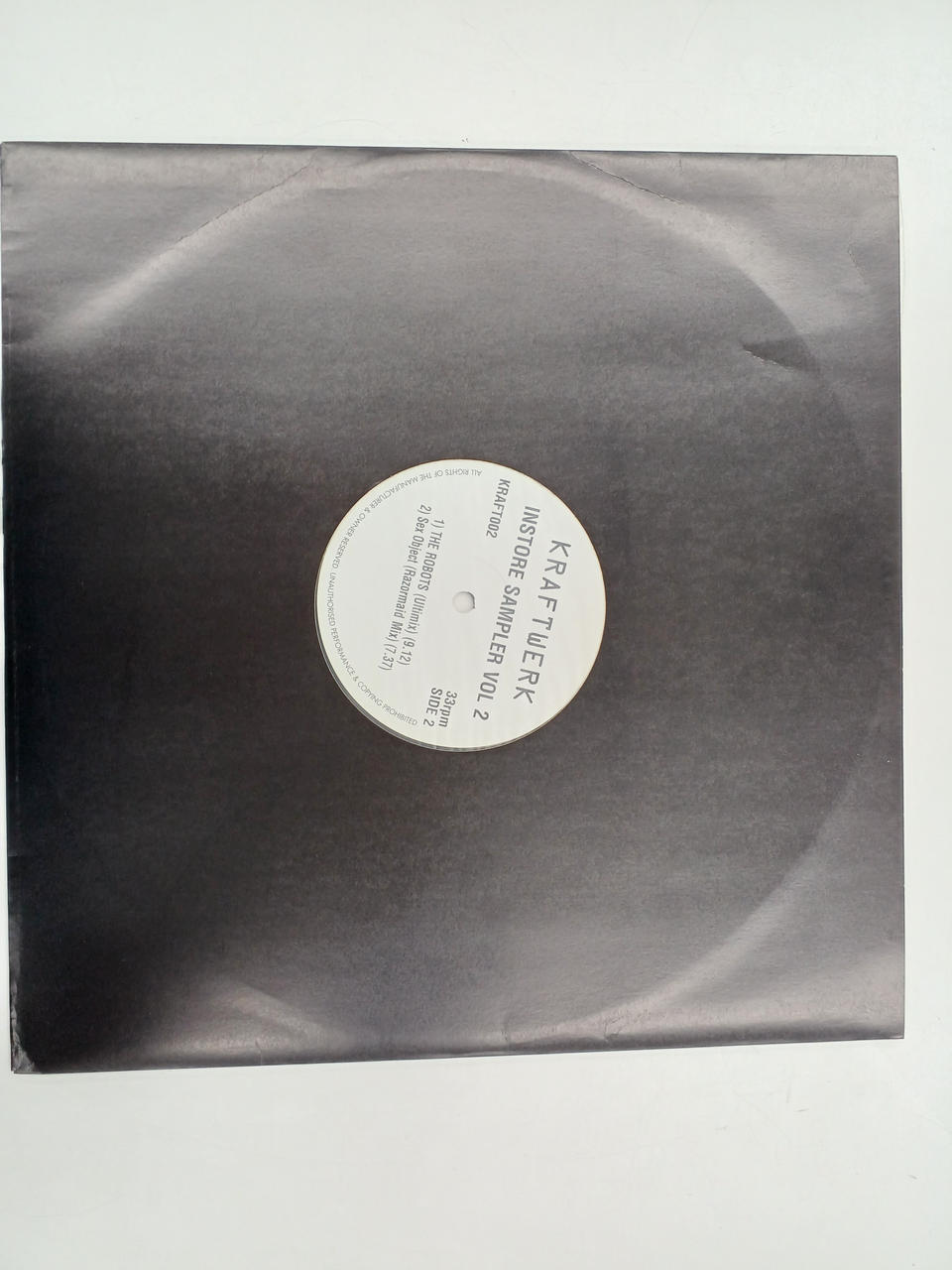 KRAFTWERK LP INSTORE SAMPLER VOL2