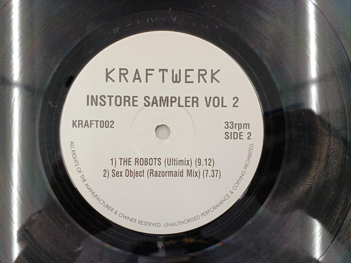 KRAFTWERK LP INSTORE SAMPLER VOL2