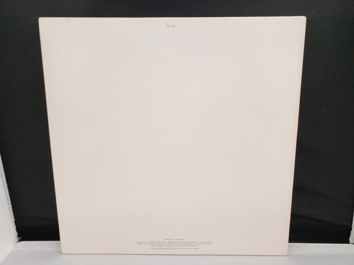 A FACTORY RECORDS NEW ORDER / SUBSTANCE 1987 FACT200