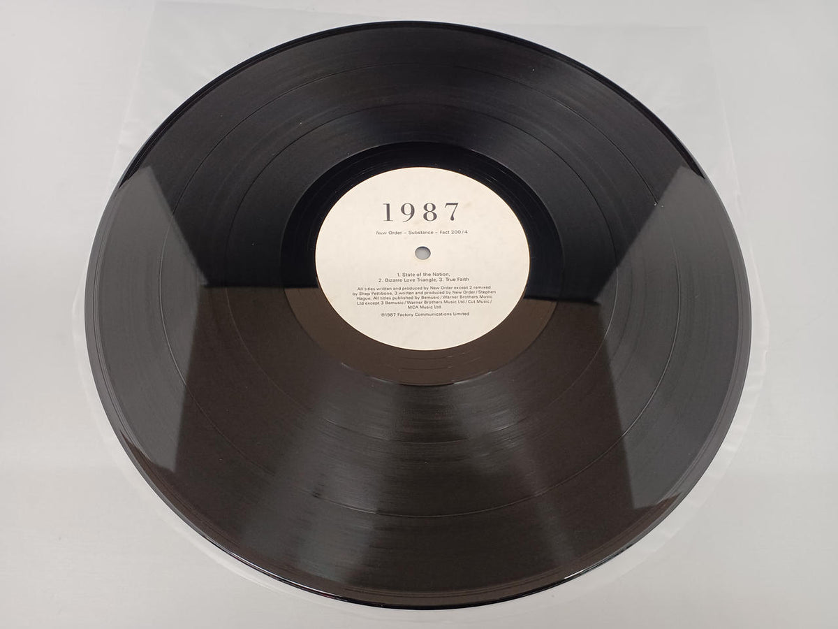 A FACTORY RECORDS NEW ORDER / SUBSTANCE 1987 FACT200