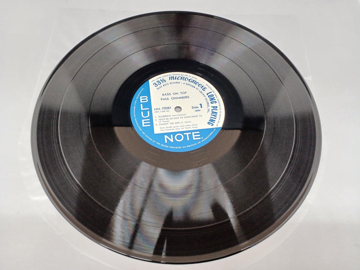 TOSHIBA EMI Paul Chambers / Bass on Top LNJ-70081