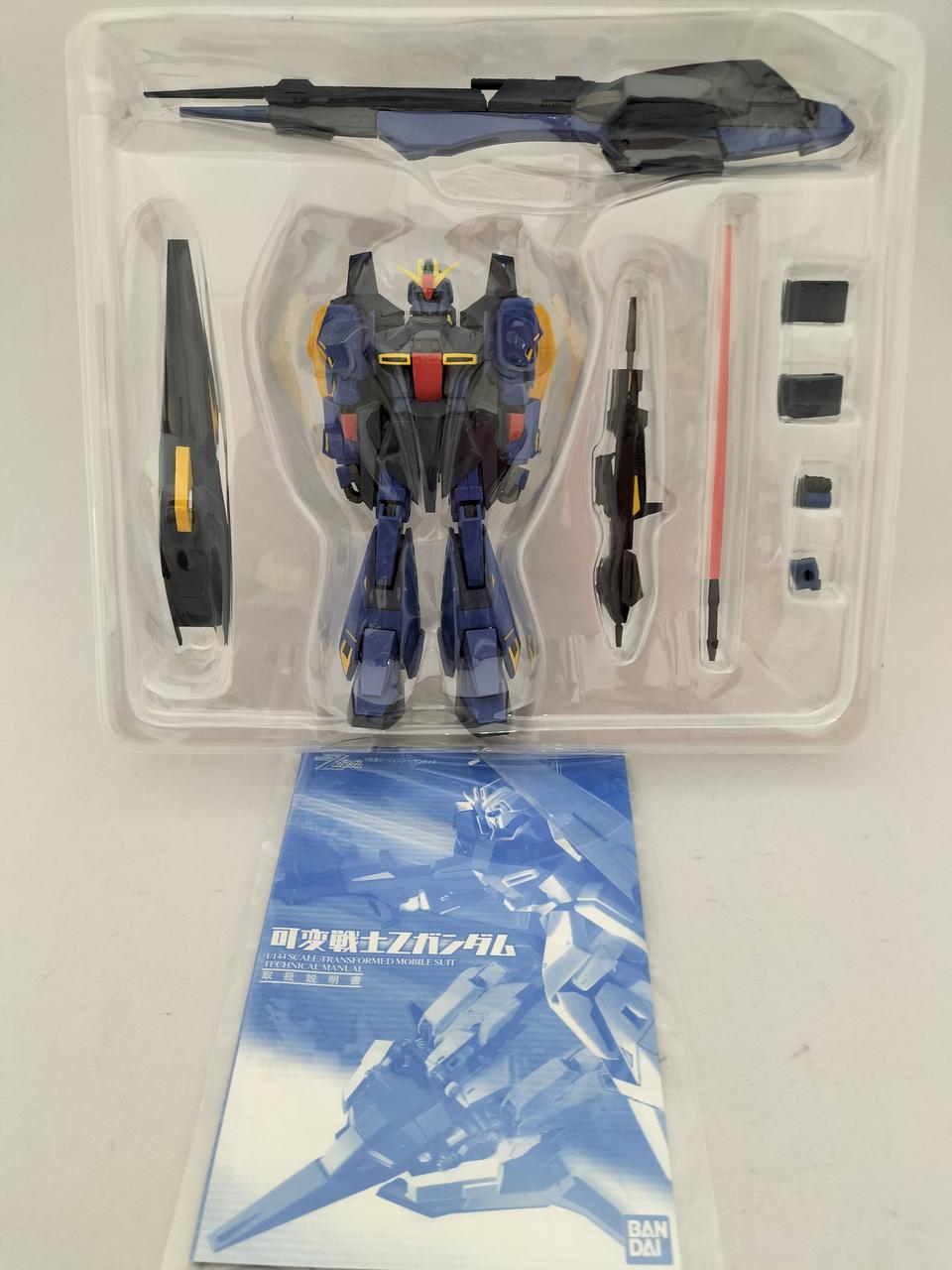 Hong Kong BANDAI Chogokin Variable Warrior Z Gundam Titans VER.