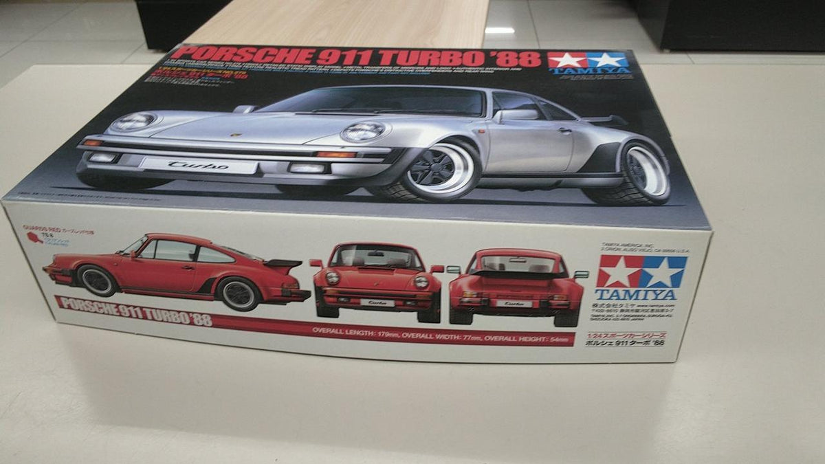 TAMIYA Plastic Model Porsche 911 Turbo '88 - Banzai Thrifting | BanzaiHobby