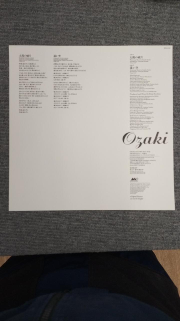 Mother Children Record Software Yutaka Ozaki Fragment of the Sun