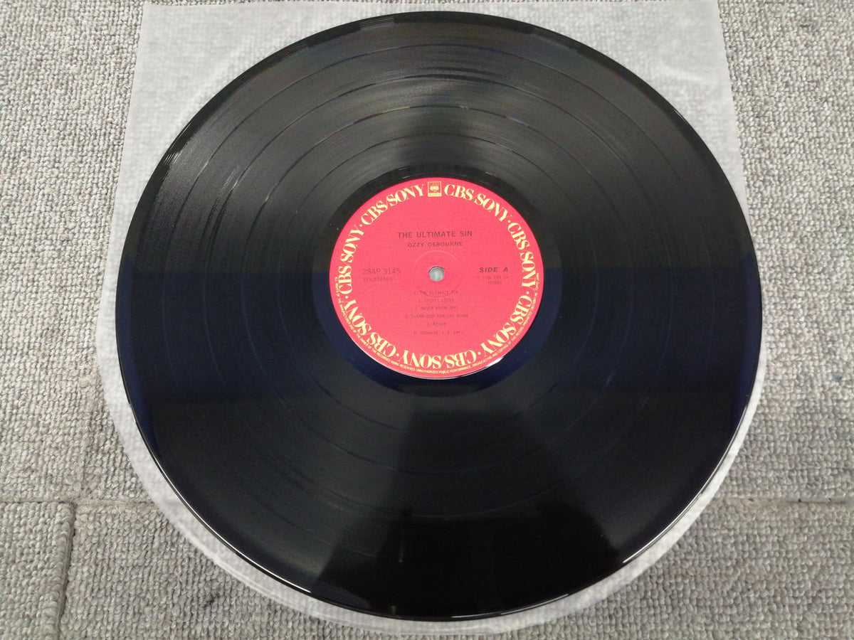 CBS/SONY OZZY OSBOURNE/THE ULTIMATE SIN OZZY OSBOURNE/THE ULTIMATE SIN