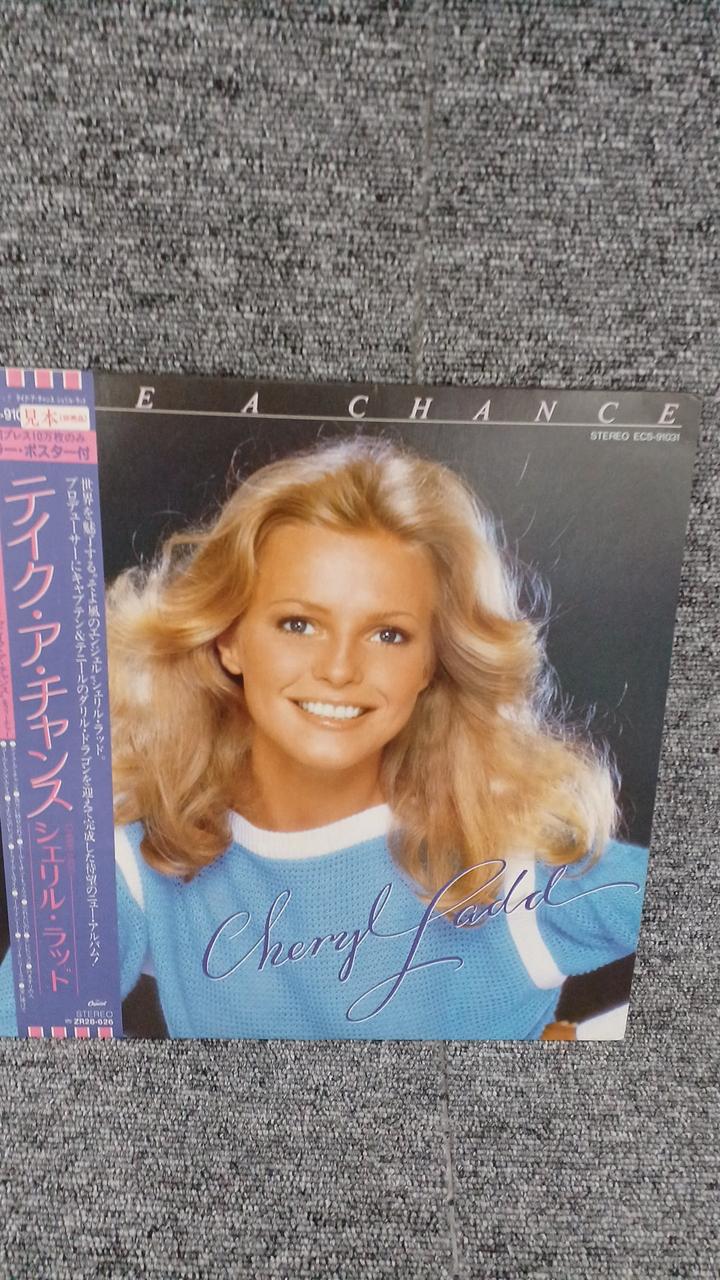 TOSHIBA EMI Sample Disc Unused Record Cheryl Ladd Take a Chance