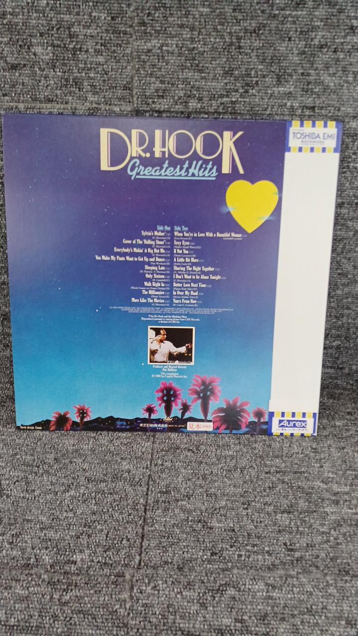 TOSHIBA EMI Sample Disc Unused Record Dr. Hook This Wonderful World