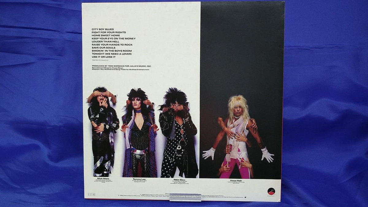 Electra Records Mötley Crew Theatre of Pain P-13138