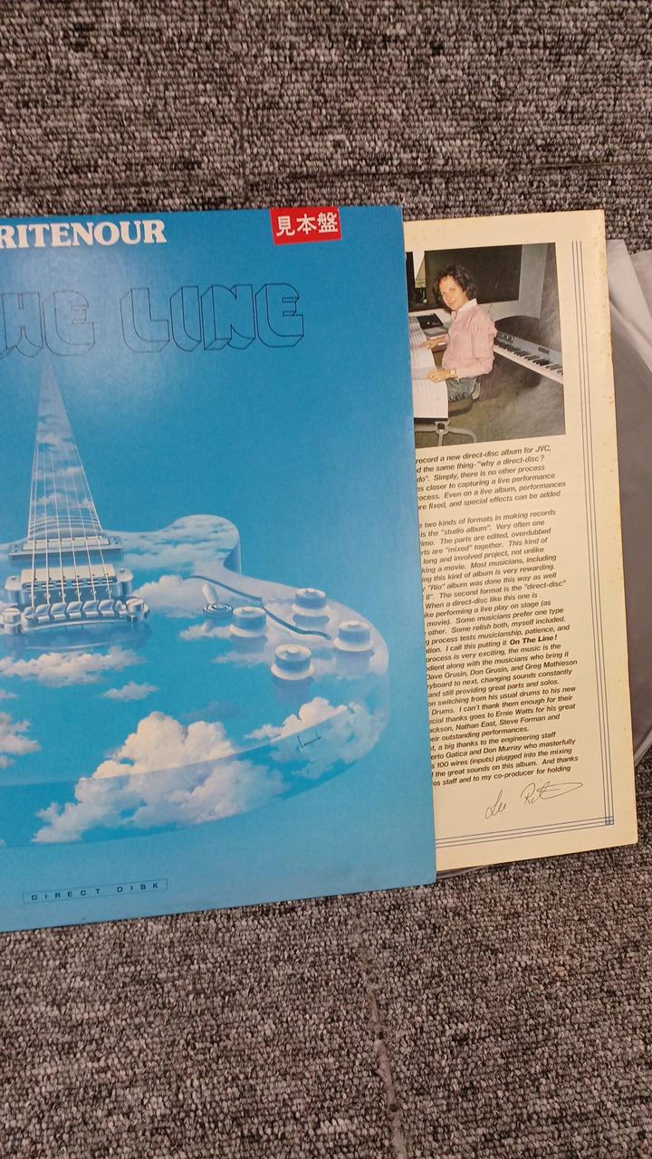 Victor Sample Disc Unused Record On The Line