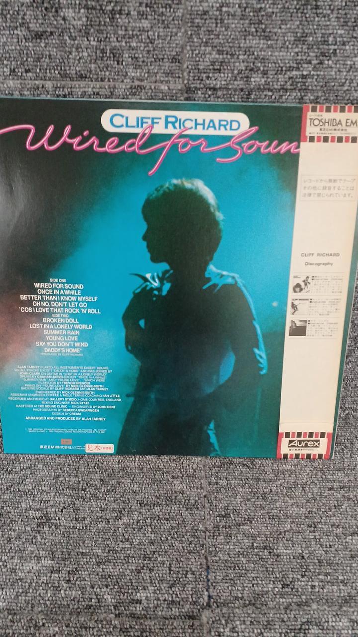 TOSHIBA EMI Sample Disc Unused Record Cliff Richard